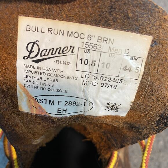 Danner Bull Run Moc Toe 6\